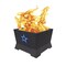 Blue Sky Outdoor Living Dallas Cowboys 22'' NFL Square Peak Patio Smokeless Fire Pit Medallion Series SFP22SQ-COWBOYS - alternate 1
